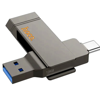 Флеш-накопитель Hoco UD15 Clever USB 3.2 Type-C 128GB для передачи данных между устройствами с высокой скоростью