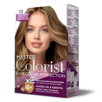 Краска для волос Master Colorist 7.3 Лесной орех 2x50 мл+2x50 мл+10 мл