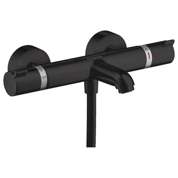 Hansgrohe Ecostat Comfort Термостат для ванны, черный матовый (13114670)
