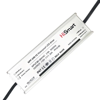 Zasilacz HiSmart 12V 20A 240W PFC IP67(NPF-240-12)