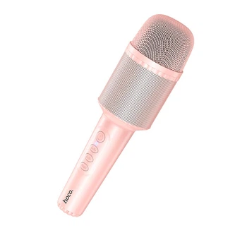 Караоке микрофон HOCO Singing karaoke microphone DBK1 |BT5.0, AUX, TWS, 5W, 6h|