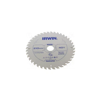 Диск IRWIN для циркулярной пилы 210мм/40T (1897204)