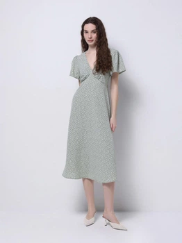 Платье миди летнее женское Colin's CL1074378SAG M Sage (8684112735009)