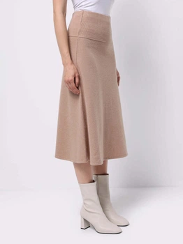 Юбка миди осенняя женская Colin's CL1075721BME L Beige Melange (8684112825755)
