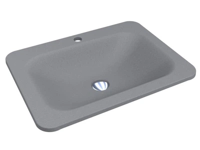 California Mirastone Gray Умивальник Miraggio