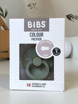 Пустушка Bibs Colour Latex Sage розмір 1, 0+ міс