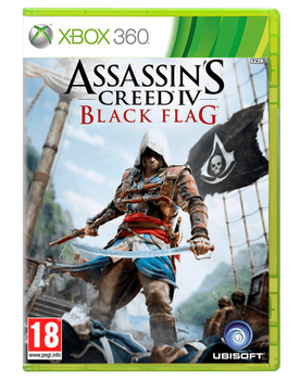 Игра Microsoft Xbox 360 Assassin’s Creed IV: Black Flag Английская Версия DVD 2шт Б/У