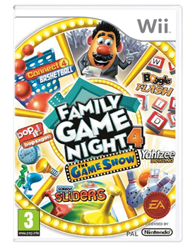Игра Nintendo Wii Family Game Night 4: The Game Show Europe Английская Версия Б/У