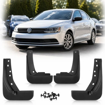 Бризковики для Volkswagen Jetta Mk 6 Pre-Restyling 2011-2014 Модельні комплект 4 шт (OEM: NPN075011 5C6075111 5C6075101)