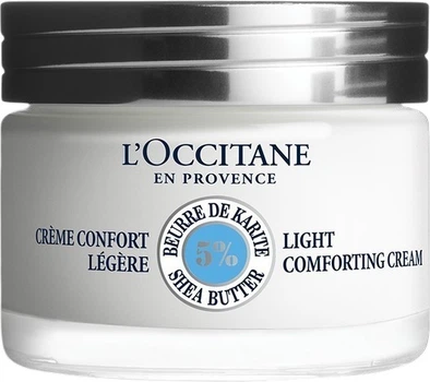 Крем для обличчя L'Occitane Shea Butter Light Comforting зволожувальний 50 мл (3253581786307)
