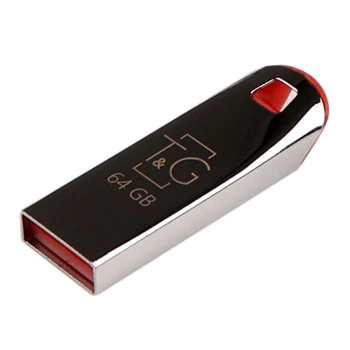 USB флеш-накопичувач T&G 64gb Chrome 115 Сталевий