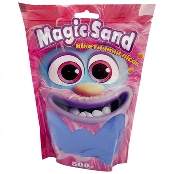 Креативное творчество "Кинетический песок Magic sand" 39403-9 синий 500 грамм