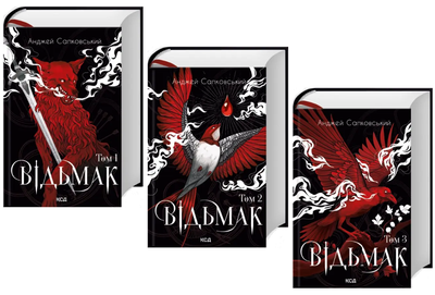 Комплект книг Відьмак (3 кн.) Автор - Анджей Сапковський (КСД)