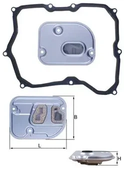 Гідравлічний насос коробка передач MAHLE / KNECHT HX236D Audi Q3; Volkswagen Tiguan, Passat 09M321370A, 09M325429