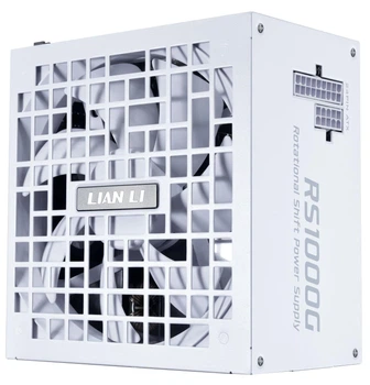 Блок живлення Lian Li RS 1000W without HUB 80+ Gold (G9P.RS1000G.W000.EU) White