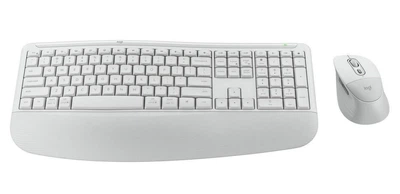 Комплект (Клавіатура та миша) Logitech Signature Comfort Plus MK880 Wireless Combo Off-White (920-014033)