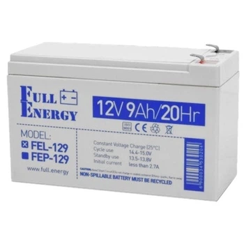 Свинцово-кислотная аккумуляторная батарея Full Energy FEL-129 9А•ч 12В гелевая