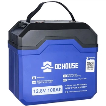 Аккумуляторная батарея DСHOUSE 12.8V 100Ah (ECO-LFP1210004) Bluetooth