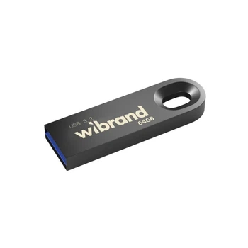Флеш пам'ять USB 64 GB Wibrand Eagle USB 3.2 Gen1 сірий