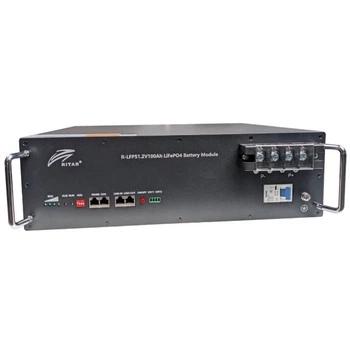 Литиевая аккумуляторная батарея Ritar R-LFP51.2V100AH c bluetooth