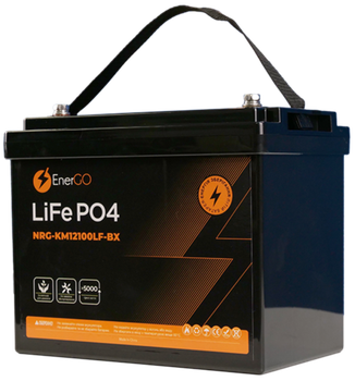 Аккумулятор EnerGo LiFePO4 12V 100Ah (NRG-KM12100LF-BX)