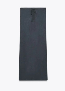 Спідниця Zara 17883 Темний сірий S (5584)