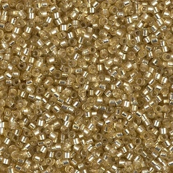 Бисер Miyuki Delica Beads 11/0, 5г, DB-686, блестящий, светло-золотой