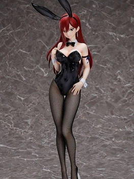 Аніме фігурка 48 см Ерза Скарлет з аніме Fairy Tail, Erza Scarlet - фейрі тейл, Bunny girl для дорослих
