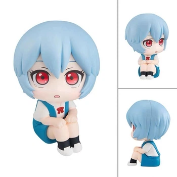 Аніме фігурка чібі 10 см Аянамі Рей - Євангеліон, Rei Ayanami - Evangelion