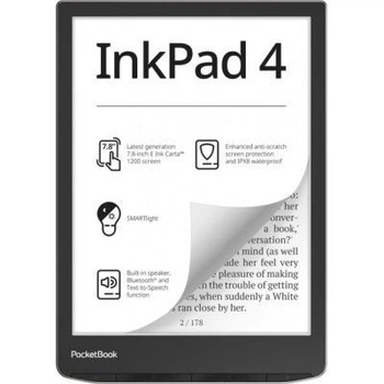 Электронная книга Pocketbook 743G InkPad 4, Stardust Silver (PB743G-U-CIS)