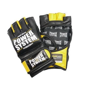 Перчатки для ММА Power System PS-5010 Black/Yellow L/XL