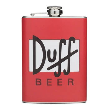 Фляга NU SHO “Duff” нержавеющая сталь 200 мл