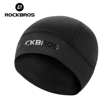 Вело подшлемник Rockbros YPP016 с виндстопером чёрный