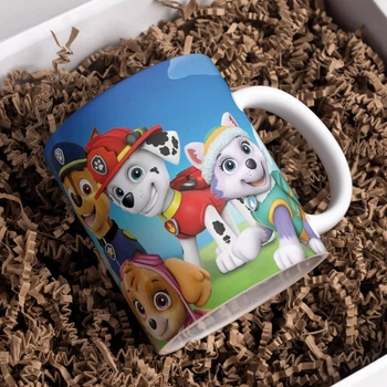 Чашка глянцевая Paw Patrol Щенячий патруль 330 мл (ЩП031347)