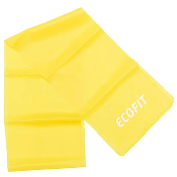 Эспандер Ecofit MD1318 TPE 1,8 - 2,7 кг 1200x150x0.3 мм Yellow