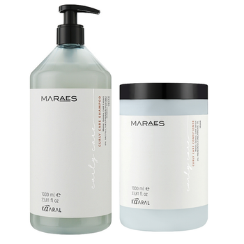 Набор для кудрявых волос Kaaral Maraes Curly Care Шампунь 1000 мл и Кондиционер 1000 мл