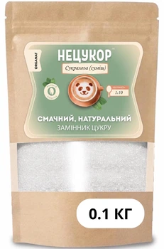 Cукралоза (1:10) 100г суміш натур. «НЕЦУКОР» - не горчит, для диетического питания и похудения