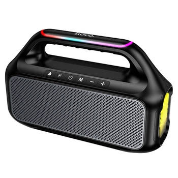 Портативна блютуз колонка Hoco HC47 Delight (15W*2) Чорна
