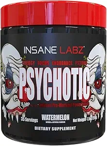 Передтренувальний комплекс Insane Labz Psychotic 35 порцій Кавун (Stuff-039)