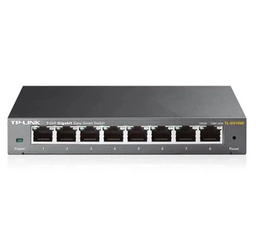 Коммутатор TL-SG108E, 8x100/1000 Mb/s, управляемый, TP-Link (teh0028237)