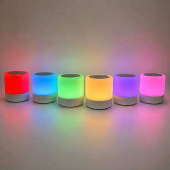 Настольная LED лампа ночник Mini touch lamp / Портативный светильник-ночник от USB / Нічник акумуляторний RGB