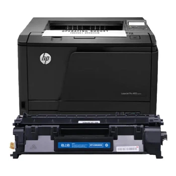 Тонер-картридж Gezhige CF280A 80A повышенной емкости для HP LaserJet Pro 400, M401a, M401d, M401dn, M401n, M425dn, M425dw