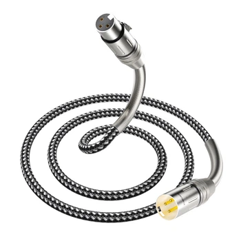 Кабель ZHENWEI ZW-YPX358 XLR папа-мама балансный микрофонный, 25 м