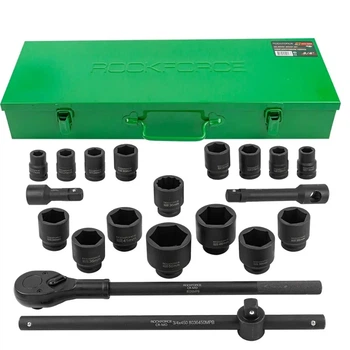 Набор ударных инструментов 21пр, 3/4" (6гр.) ROCKFORCE RF-6212-5MPB