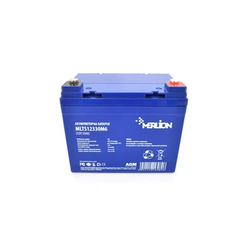 Батарея к ИБП Merlion EURO AGM 12 V 33 Ah (MLTS12330M6/ GP12330M6) (353330)