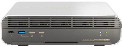 Мережеве сховище QNAP TBS-h574TX-i3-12G / Intel Core i3 / 12GB RAM / 5xE1.S (M.2 NVMe) / 2xThunderbolt 4 / 10GbE / 2.5GbE / HDMI (102155434)