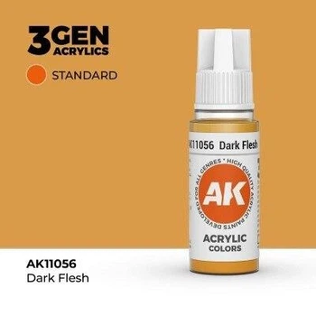 Акрилова фарба DARK FLESH – STANDARD / ТЕМНА ШКІРА AK-interactive