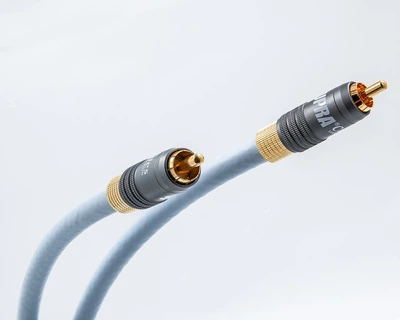 Цифровий коаксіальний кабель Supra Trico 1RCA-1RCA Digital 2 м Ice Blue