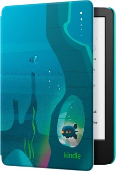 Электронная книга Amazon Kindle Kids 11th Gen. 16GB 2023 Black with Ocean Explorer case