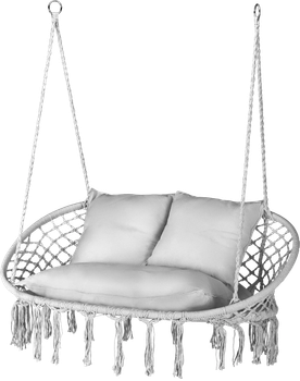 Садова гойдалка Outtec Boho Сіра (O-42052)